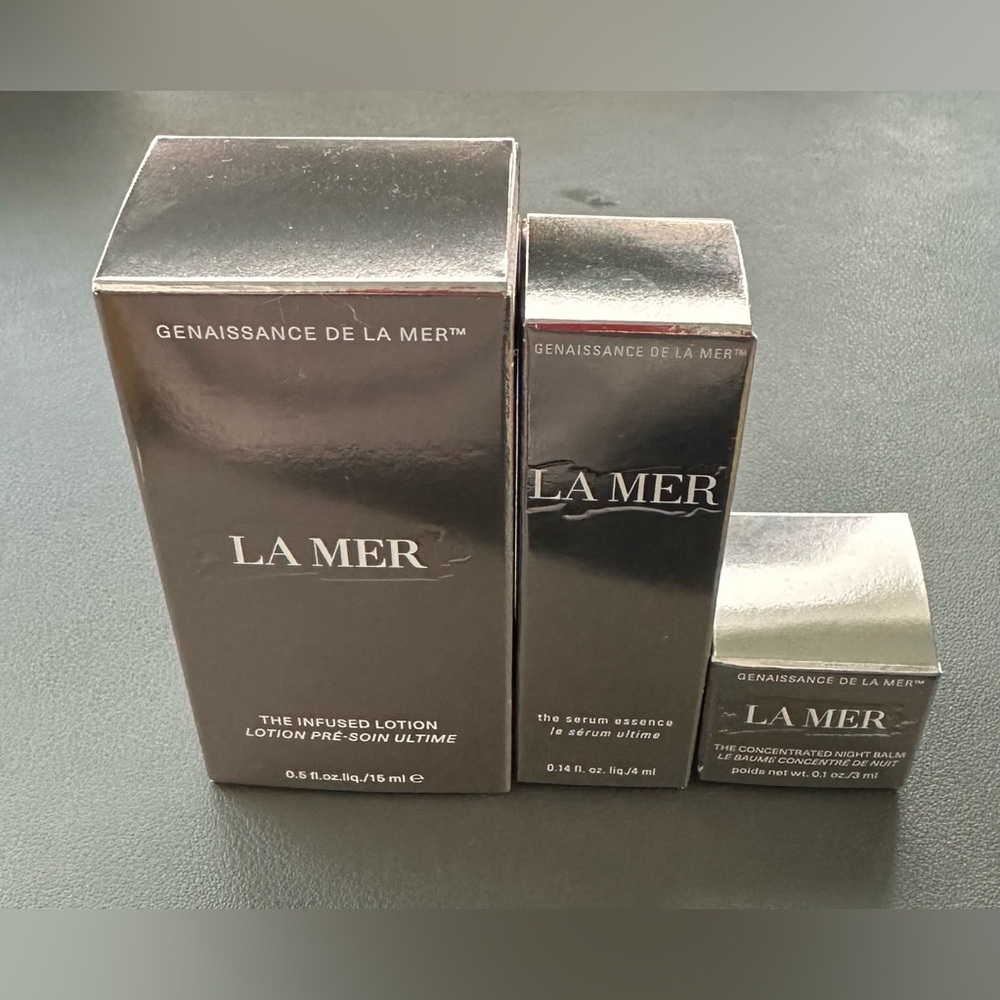 SOLD! GENAISSANCE DE LA MER  3 pcs - Travel/Sample Sizes.  New in box.